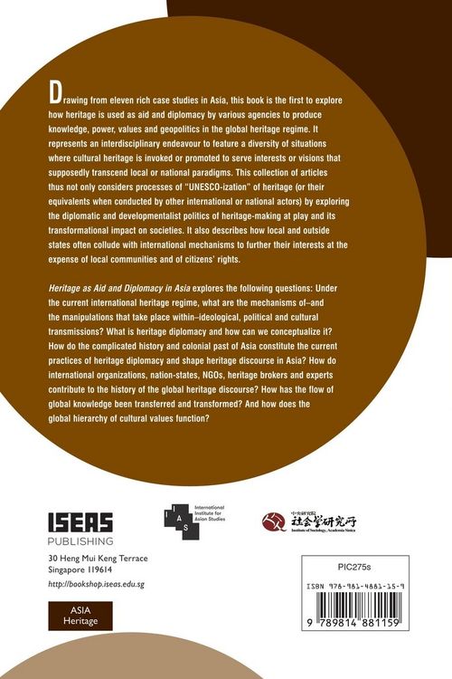 Produktbild: Heritage as Aid and Diplomacy in Asia