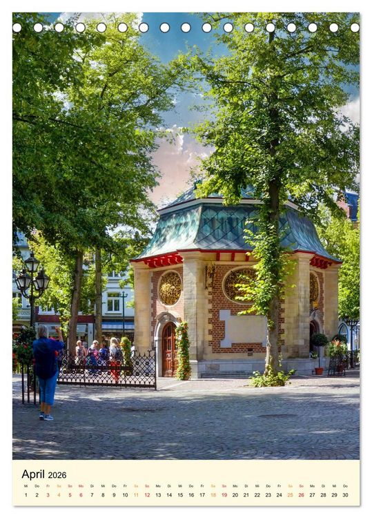 Produktbild: Wallfahrt nach Kevelaer (Tischkalender 2026 DIN A5 hoch), CALVENDO Monatskalender
