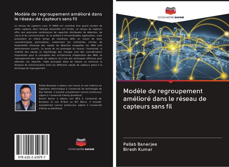 Produktbild: Mod&egrave;le de regroupement am&eacute;lior&eacute; dans le r&eacute;seau de capteurs sans fil
