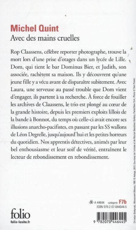 Produktbild: Fre-Avec des Mains Cruelles