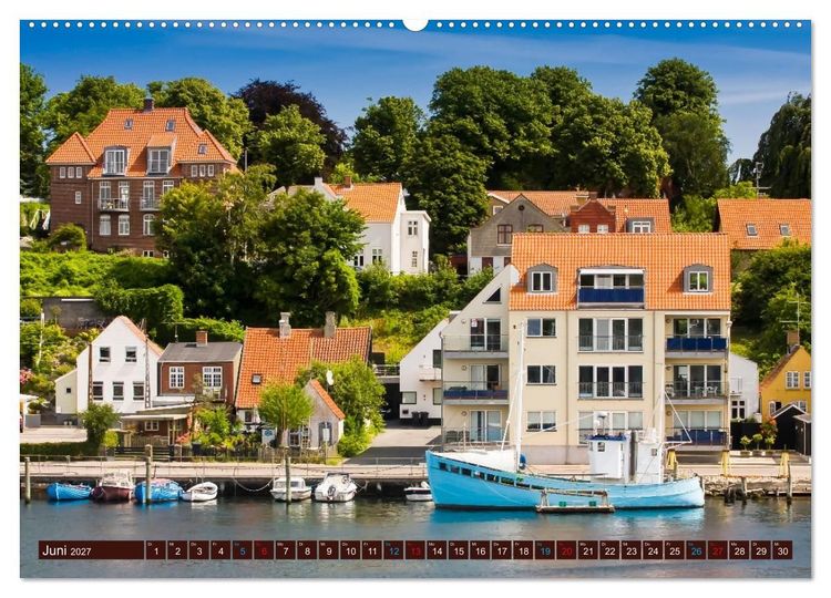 Produktbild: D&auml;nemark - J&uuml;tland & Kopenhagen, Impressionen aus dem hohen Norden (Wandkalender 2027 DIN A2 quer), CALVENDO Monatskalender