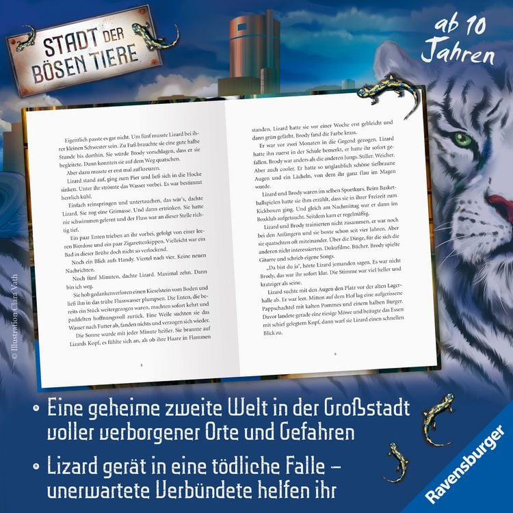 Produktbild: Stadt der b&ouml;sen Tiere, Band 1 - Die Burg