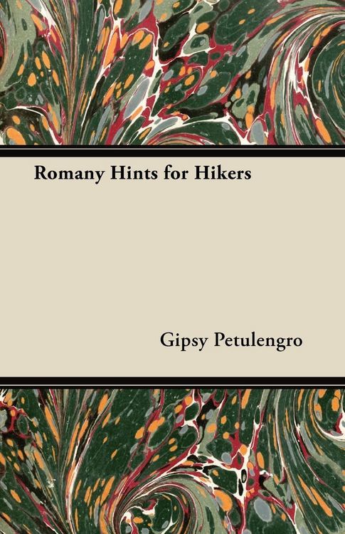 Produktbild: Romany Hints for Hikers