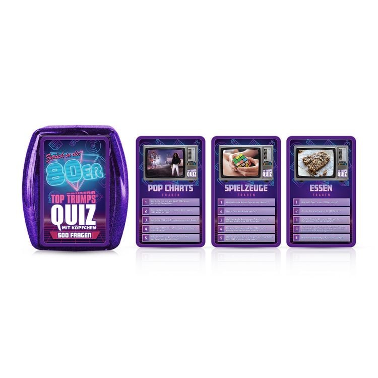 Produktbild: Top Trumps Quiz 80er