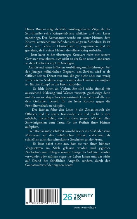 Produktbild: Der Befreiungskrieg, wie ich ihn erleben musste