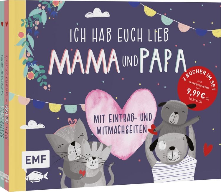 Produktbild: Ich hab euch lieb, Mama und Papa! | Das perfekte Geschenk f&uuml;r perfekte Eltern