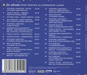 Produktbild: Die sch&ouml;nsten Sankt Martins- & Laternenfest-Lieder