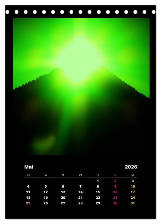 Produktbild: Licht-Portale (Tischkalender 2026 DIN A5 hoch), CALVENDO Monatskalender