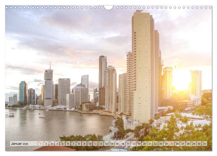 Produktbild: Australien - Australische Metropolen (Wandkalender 2026 DIN A3 quer), CALVENDO Monatskalender
