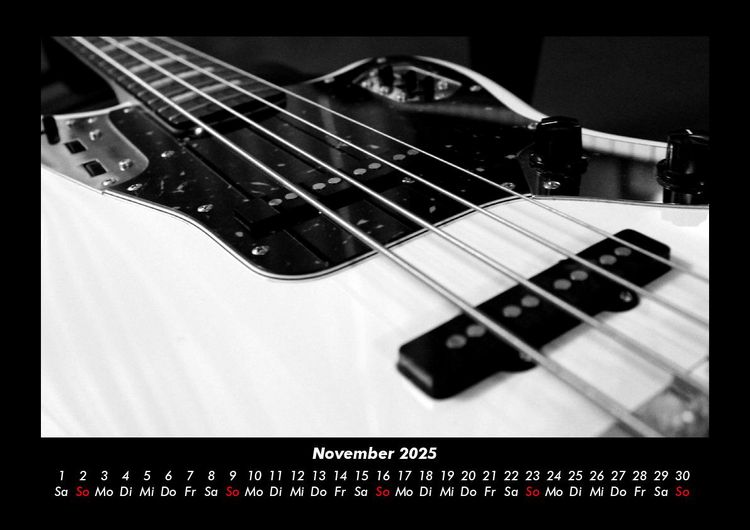 Produktbild: Musik 2025 Fotokalender DIN A3