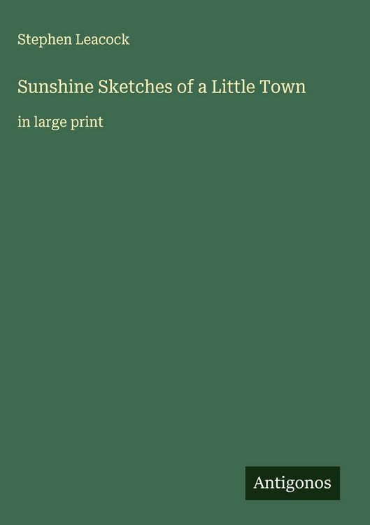 Produktbild: Sunshine Sketches of a Little Town