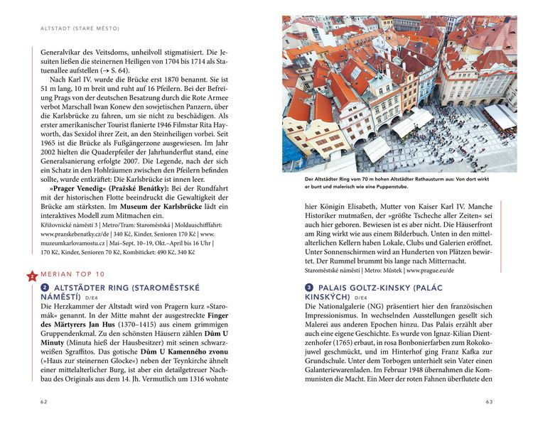 Produktbild: MERIAN Reisef&uuml;hrer Prag