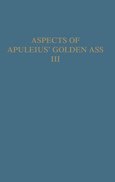 Produktbild: Aspects of Apuleius' Golden Ass