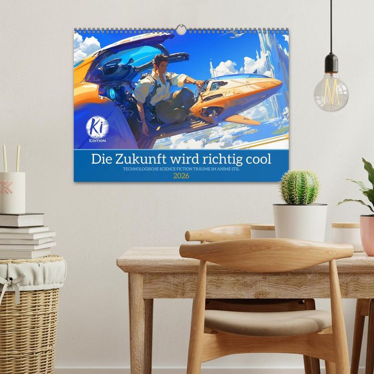 Produktbild: Die Zukunft wird richtig cool (Wandkalender 2026 DIN A3 quer), CALVENDO Monatskalender