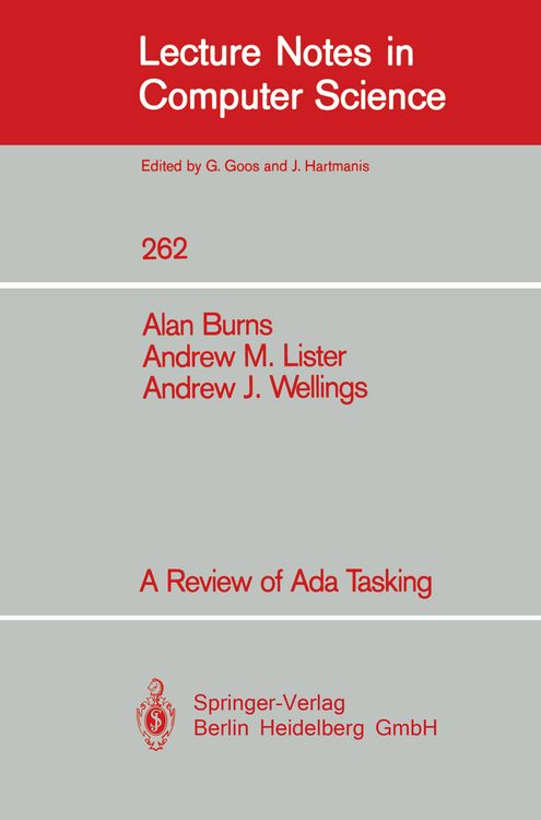 Produktbild: A Review of Ada Tasking