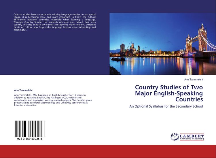 Produktbild: Country Studies of Two Major English-Speaking Countries