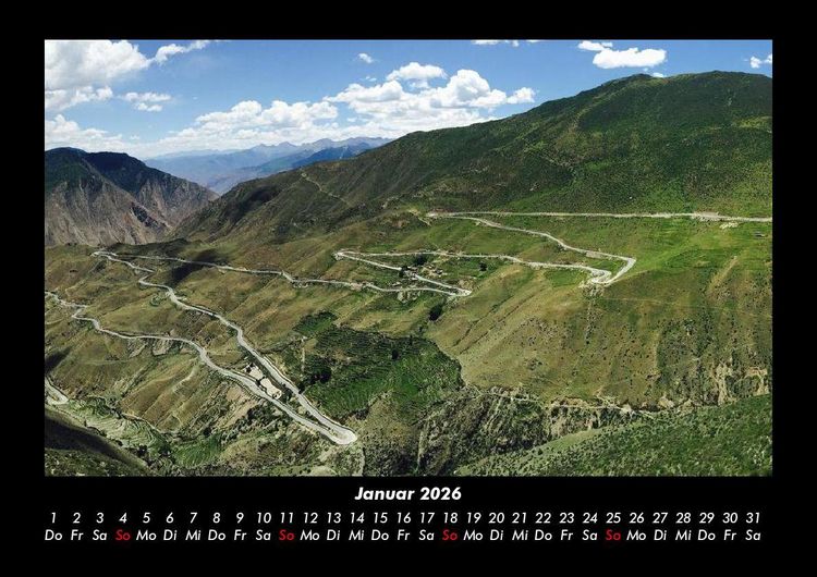 Produktbild: Berge 2026 Fotokalender DIN A3