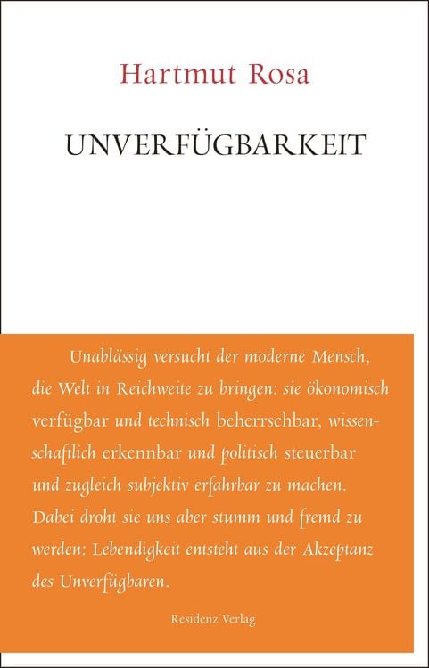 Produktbild: Unverf&uuml;gbarkeit