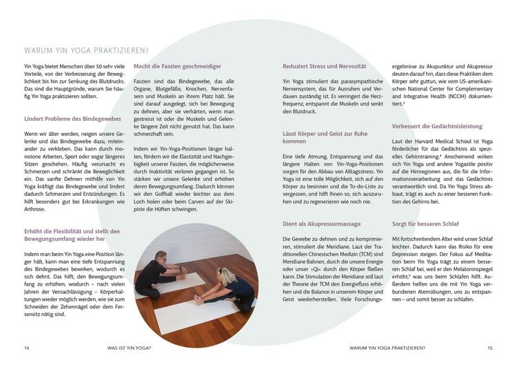 Produktbild: Yin Yoga f&uuml;r Sp&auml;teinsteiger