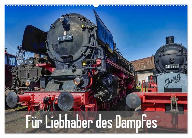 Produktbild: F&uuml;r Liebhaber des Dampfes (Wandkalender 2026 DIN A2 quer), CALVENDO Monatskalender