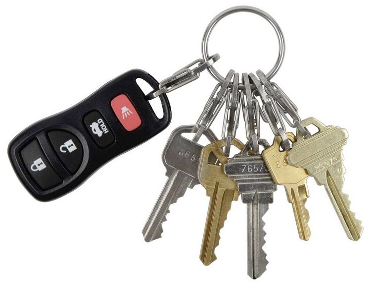 Produktbild: NITE Ize Schl&uuml;sselring NI-KRGS-11-R3 KeyRing 6 S-Biner Silber 1St.
