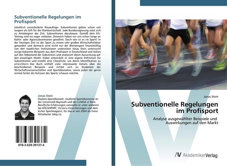 Produktbild: Subventionelle Regelungen im Profisport