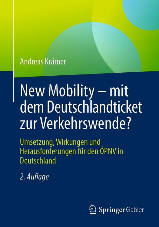Produktbild: New Mobility - mit dem Deutschlandticket zur Verkehrswende?