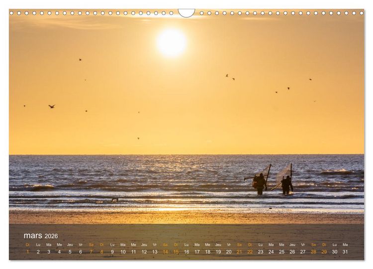 Produktbild: Cayeux-sur-mer en Baie de Somme (Calendrier mural 2026 DIN A3 vertical), CALVENDO calendrier mensuel