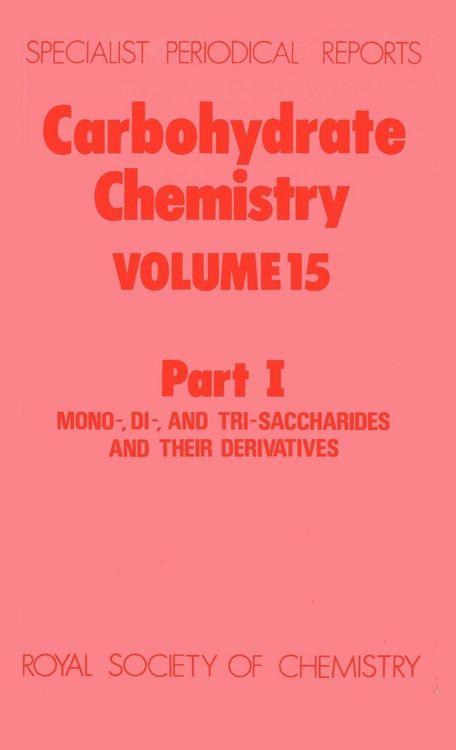 Produktbild: Carbohydrate Chemistry