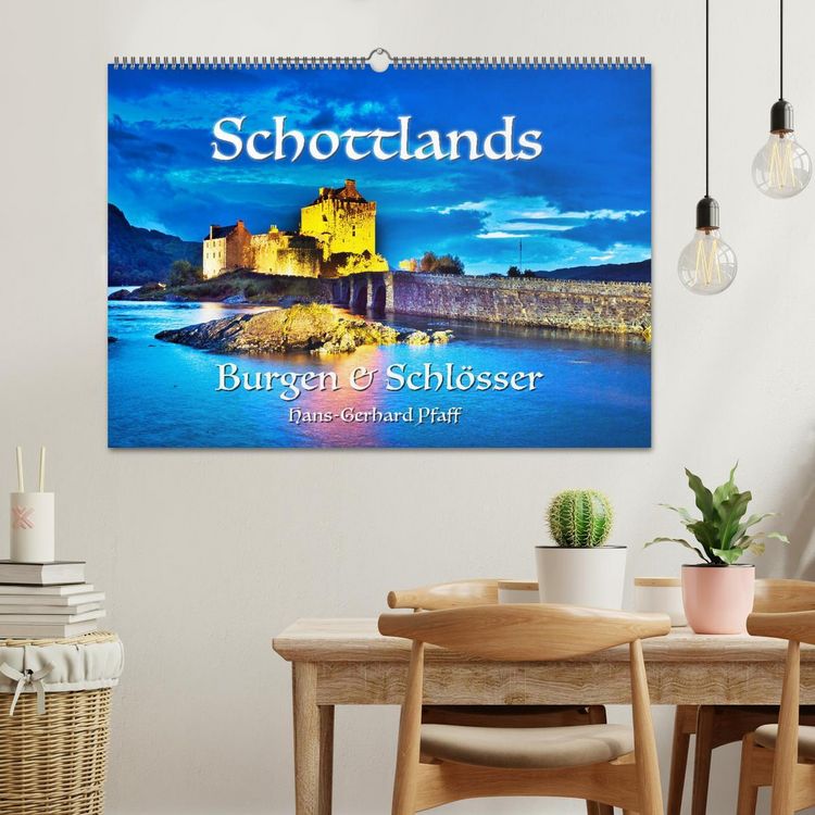 Produktbild: Schottlands Burgen und Schl&ouml;sser (Wandkalender 2026 DIN A2 quer), CALVENDO Monatskalender