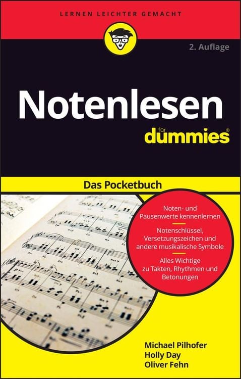 Produktbild: Notenlesen für Dummies Das Pocketbuch