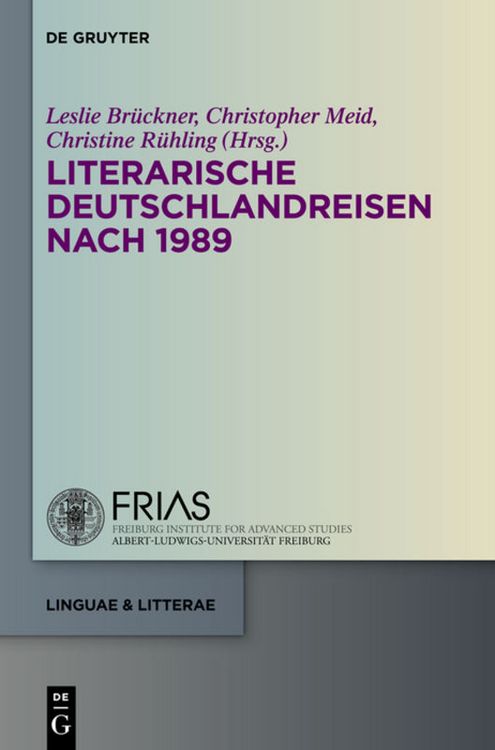 Produktbild: Literarische Deutschlandreisen nach 1989