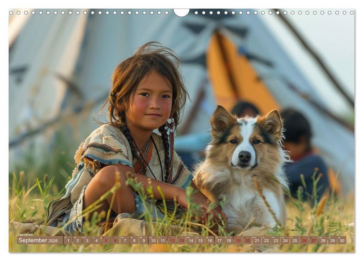 Produktbild: Reise mit der indianischen Seele (Wandkalender 2026 DIN A3 quer), CALVENDO Monatskalender