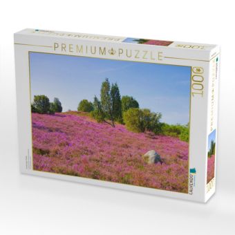 Produktbild: CALVENDO Puzzle L&uuml;neburger Heide | 1000 Teile Lege-Gr&ouml;&szlig;e 64x48cm Foto-Puzzle f&uuml;r gl&uuml;ckliche Stunden