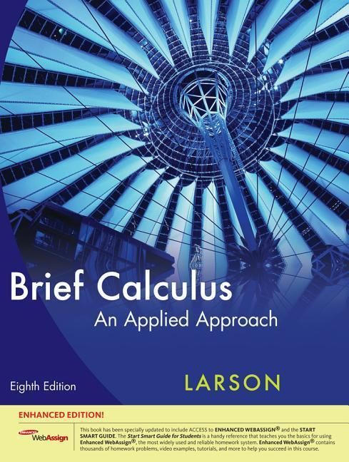 Produktbild: Brief Calculus: An Applied Approach, Enhanced Edition (with Webassign Printed Access Card, Single-Term) [With Access Code]