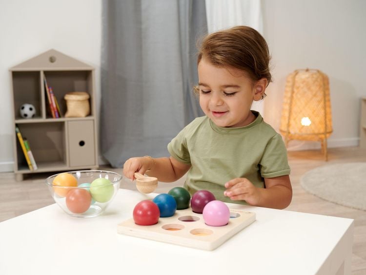 Produktbild: EH Montessori Sortierkugeln