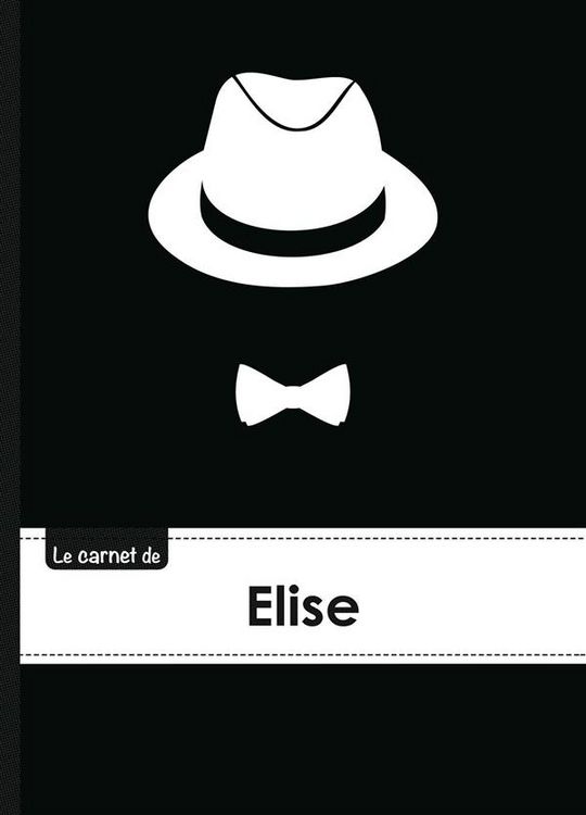 Produktbild: Le carnet d elise lignes, 96p, a5