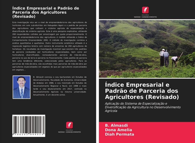 Produktbild: &Iacute;ndice Empresarial e Padr&atilde;o de Parceria dos Agricultores (Revisado)