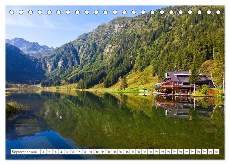 Produktbild: Ennstaler Bergseen in den Schladminger Tauern (Tischkalender 2026 DIN A5 quer), CALVENDO Monatskalender