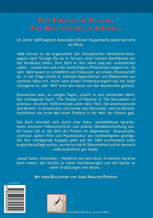 Produktbild: Das wahre Piraten Buch&nbsp;&ndash; The Buccaneers of America