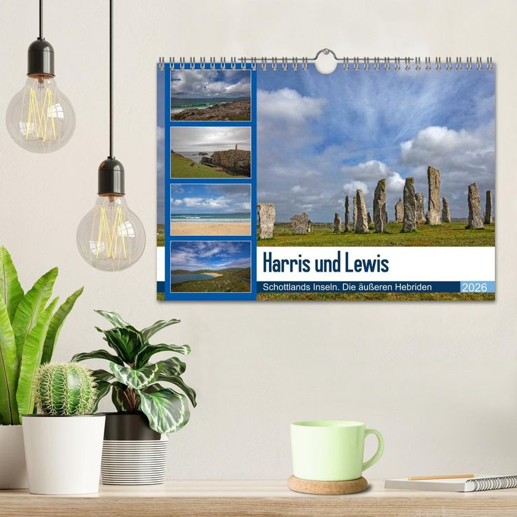 Produktbild: Harris und Lewis - Schottlands Inseln. Die &auml;u&szlig;eren Hebriden (Wandkalender 2026 DIN A4 quer), CALVENDO Monatskalender