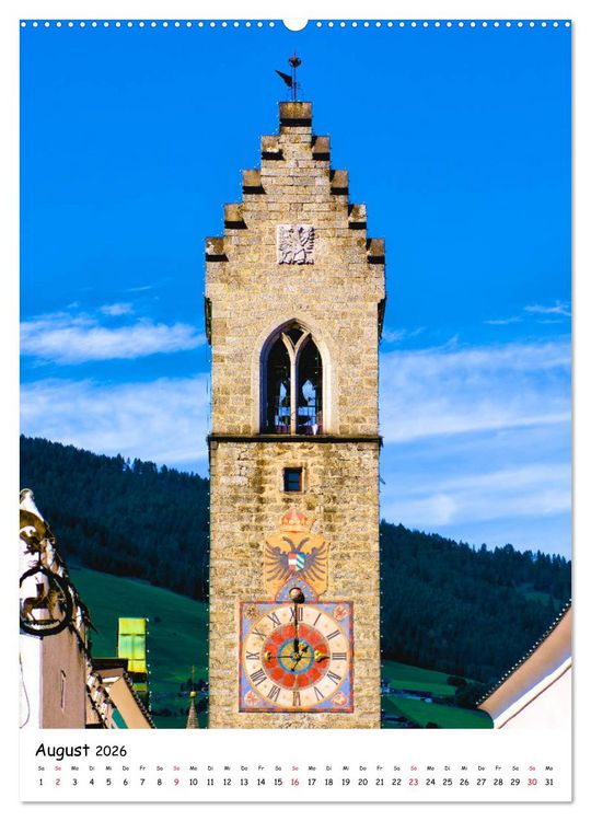 Produktbild: Eine Perle S&uuml;dtirols - Sterzing (Wandkalender 2026 DIN A2 hoch), CALVENDO Monatskalender