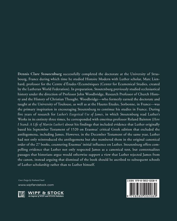 Produktbild: Martin Luther's Exegetical Use of the Epistle of St. James