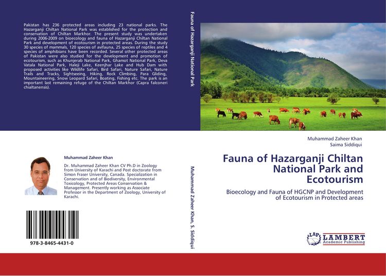 Produktbild: Fauna of Hazarganji Chiltan National Park and Ecotourism