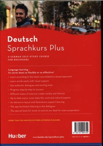 Produktbild: Hueber Sprachkurs Plus Deutsch A1/A2, Englische Ausgabe