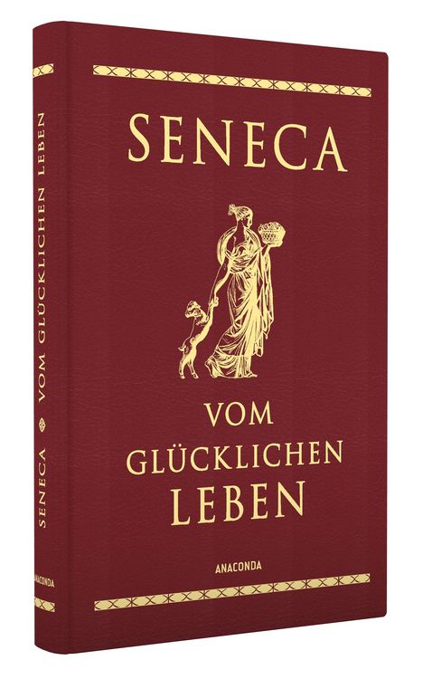 Produktbild: Vom gl&uuml;cklichen Leben (Cabra-Leder-Ausgabe)