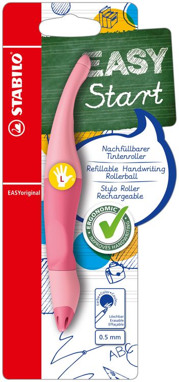Produktbild: STABILO Tintenroller EASYoriginal Pastel rosiges Rouge Linkshänder