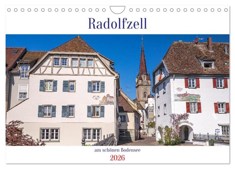 Produktbild: Radolfzell am sch&ouml;nen Bodensee (Wandkalender 2026 DIN A4 quer), CALVENDO Monatskalender