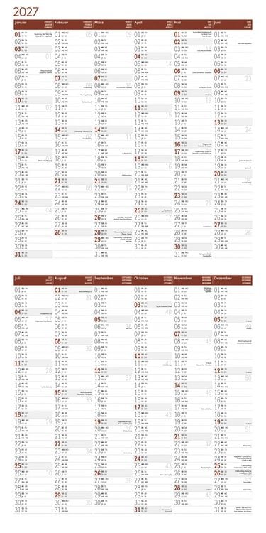 Produktbild: Pferde Kalender 2027 - 30x30 - Art12