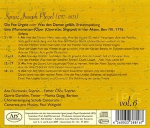 Produktbild: Die Fee Urgele-Pleyel-Edition Vol.6